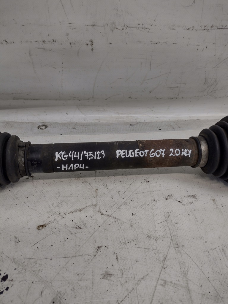 Привідний вал права довга peugeot 607 2.0 16v 03r. Оригінал