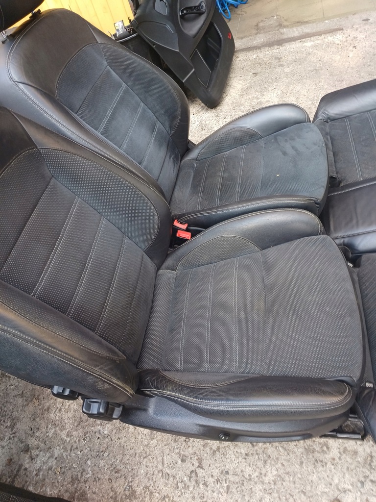 фото №4, Сиденья комплект кожа с алькантара mondeo mk4