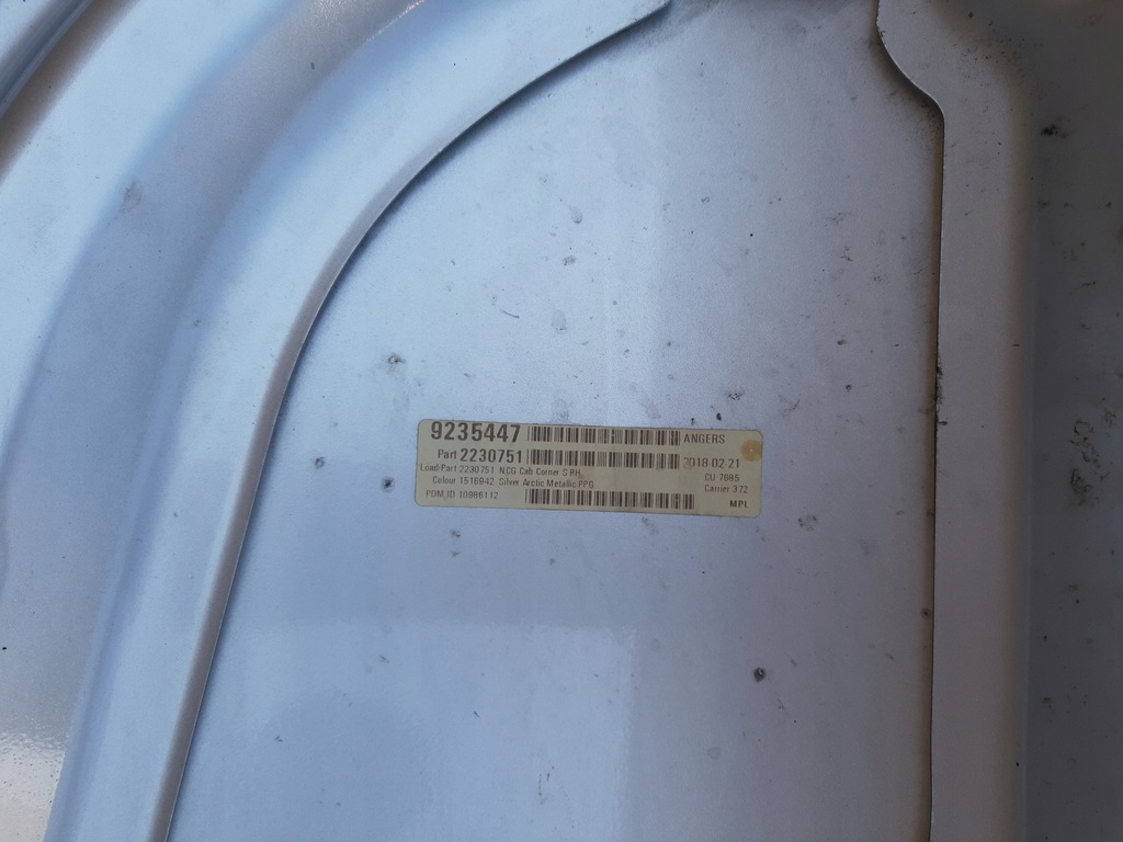 фото №6, Scania r s облицовка уголок кабины ветровик правая