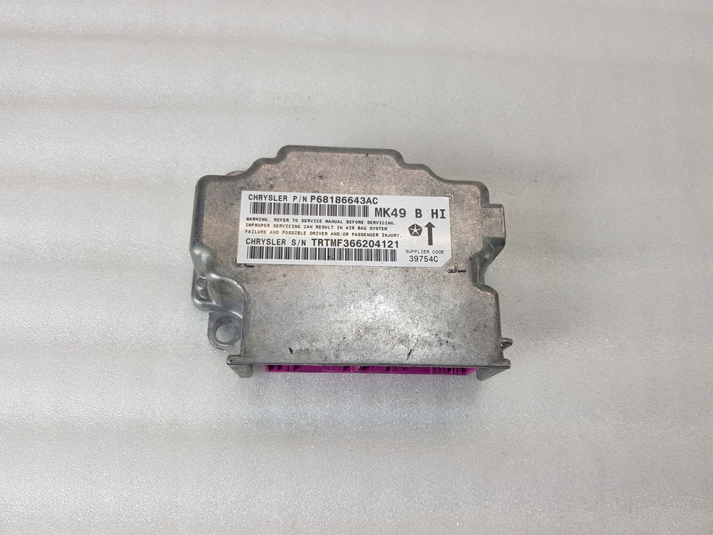 фото №1, Jeep compass chrysler датчик модуль подушка безпеки