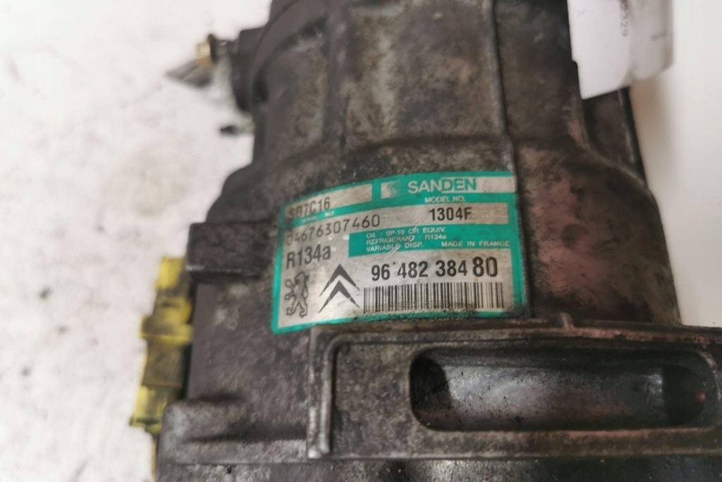 фото №6, Компресор кондиціонера citroën c5 iii rd_ 9648238480 1.6l дизель 2007