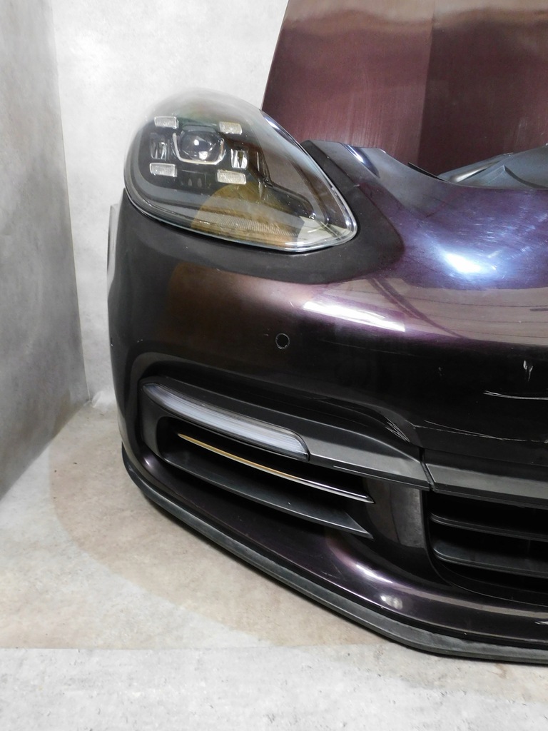 фото №6, Porsche panamera 971 kompletny перед капот лампи бампер pas full led