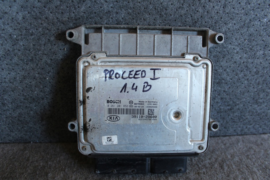 фото №1, Блок керування двигуна kia ceed i 1,6 бензин 2006-2012 r