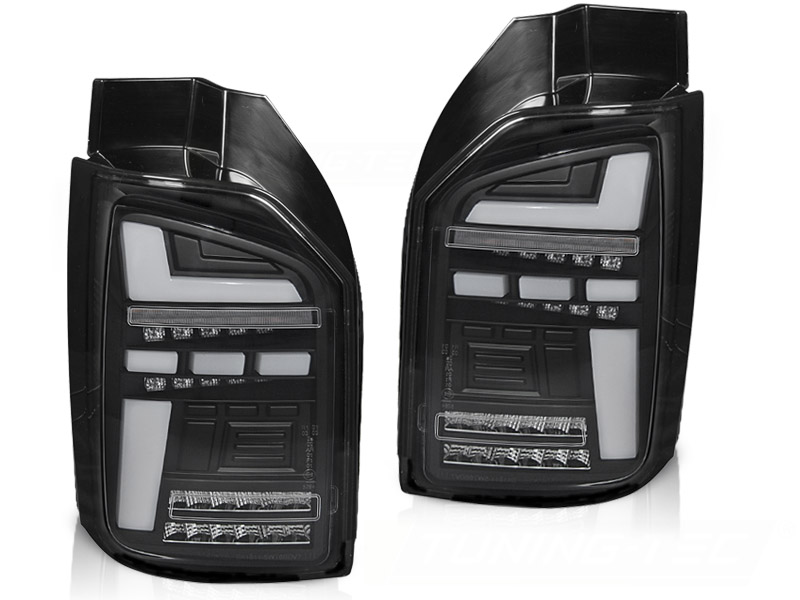 Купить Фонари светодиодный led полоса черный диоды к vw t6 15-19