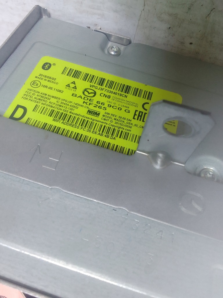 фото №12, Mazda 3 iii 13-19 дисплей навігації b61a-61-1j0 usa