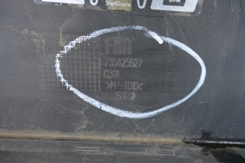 Fiat 500 2007-2015 бампер задняя задний 735425627 Доставка