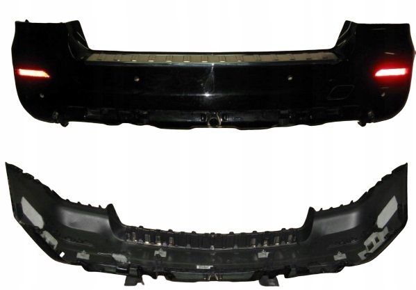 фото №1, Бампер задняя задний mercedes glk w204 lift оригинал