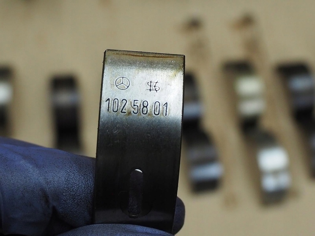 фото №14, Mercedes w203 2.0 wał коленчатый вкладыши 111951