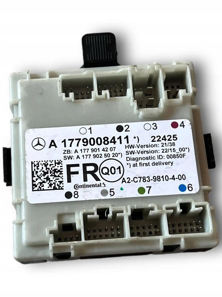 фото №1, Mercedes w177 блок керування двері 1779008411