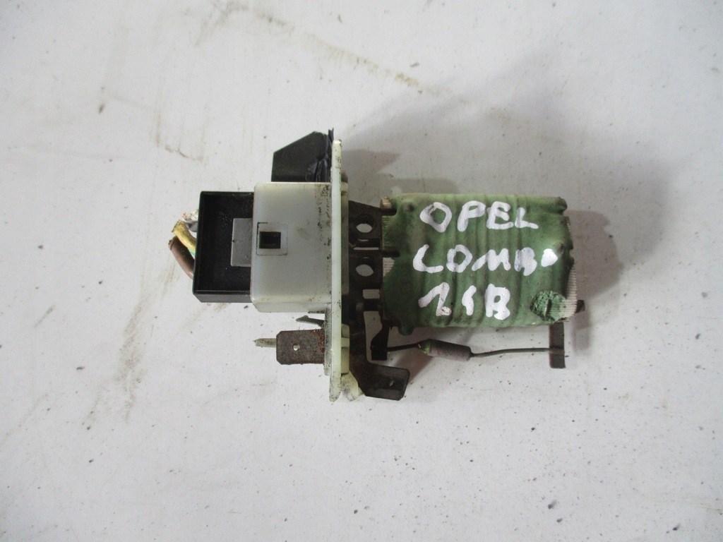 фото №1, Резистор резистор вентилятор opel combo 1.4 97r