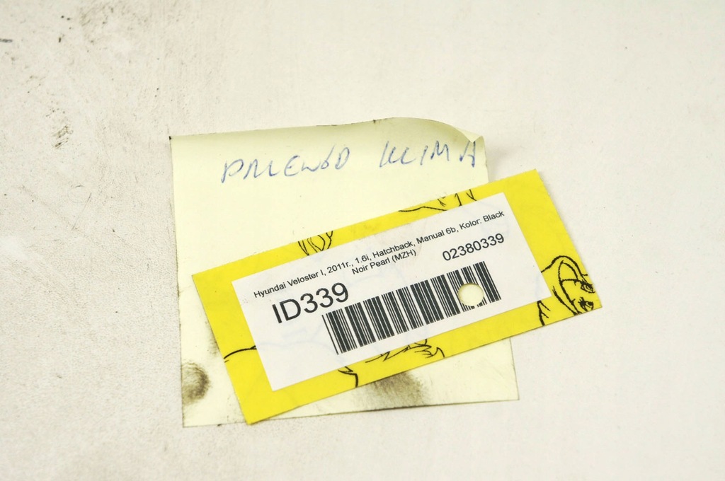 фото №6, Id339 hyundai veloster i шланг wąż кондиціонера