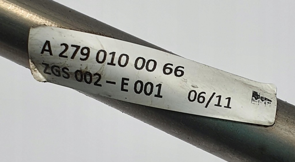 фото №4, Труба трубка масла mercedes w222 amg v12 a2790100066