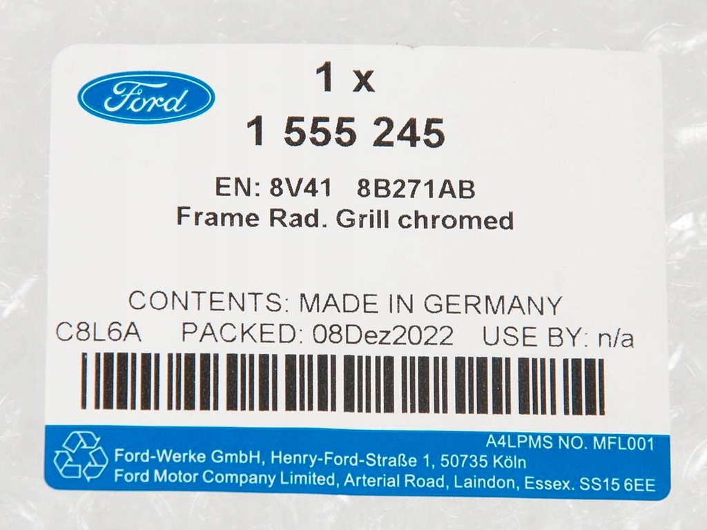 фото №4, Рамка нижняя решетка kuga 08-12