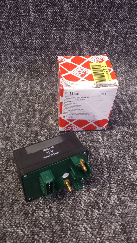 фото №13, Febi реле свічка розжарювання citroenpeugeot