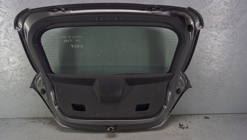 фото №16, Кришка багажника багажника задня opel corsa e 3d z195 спойлер opc