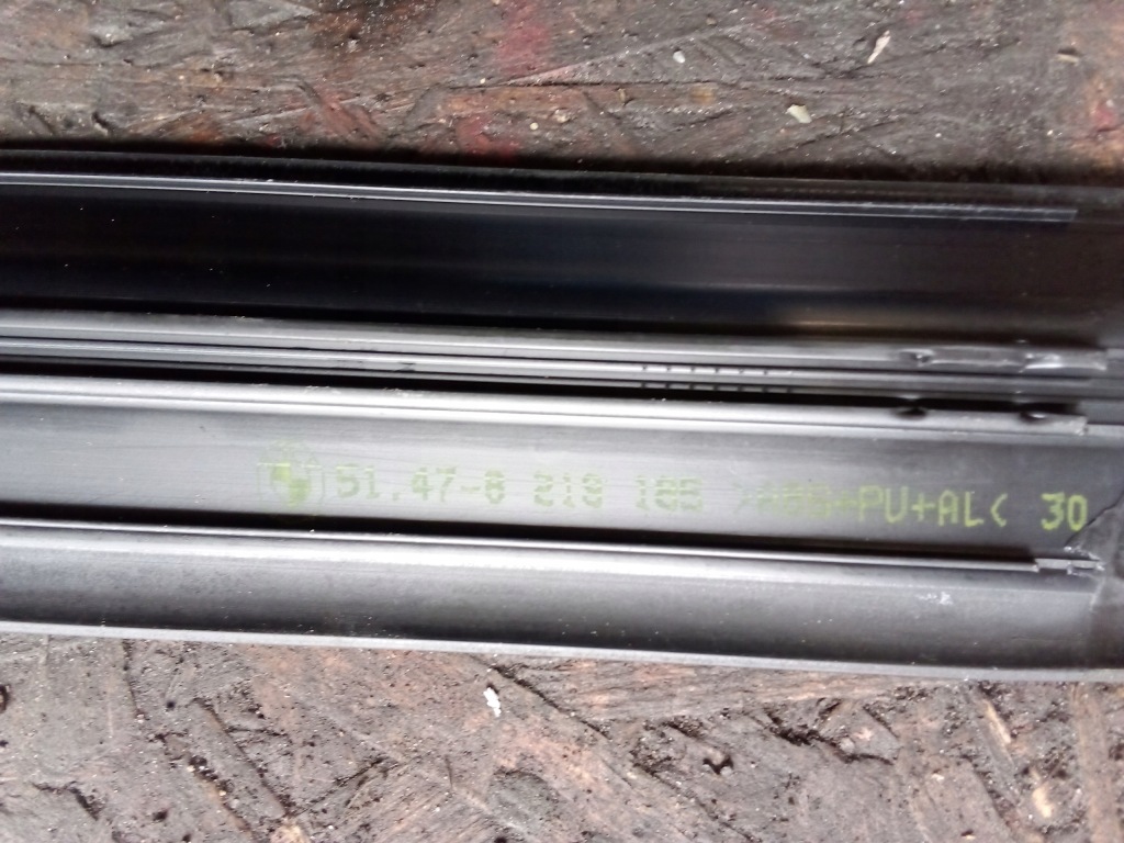 фото №6, Молдинг накладка поріг перед лівий 8219185 bmw e46