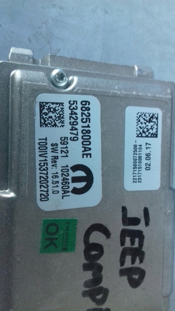 фото №2, Камера перед jeep compass ii 68251800ae