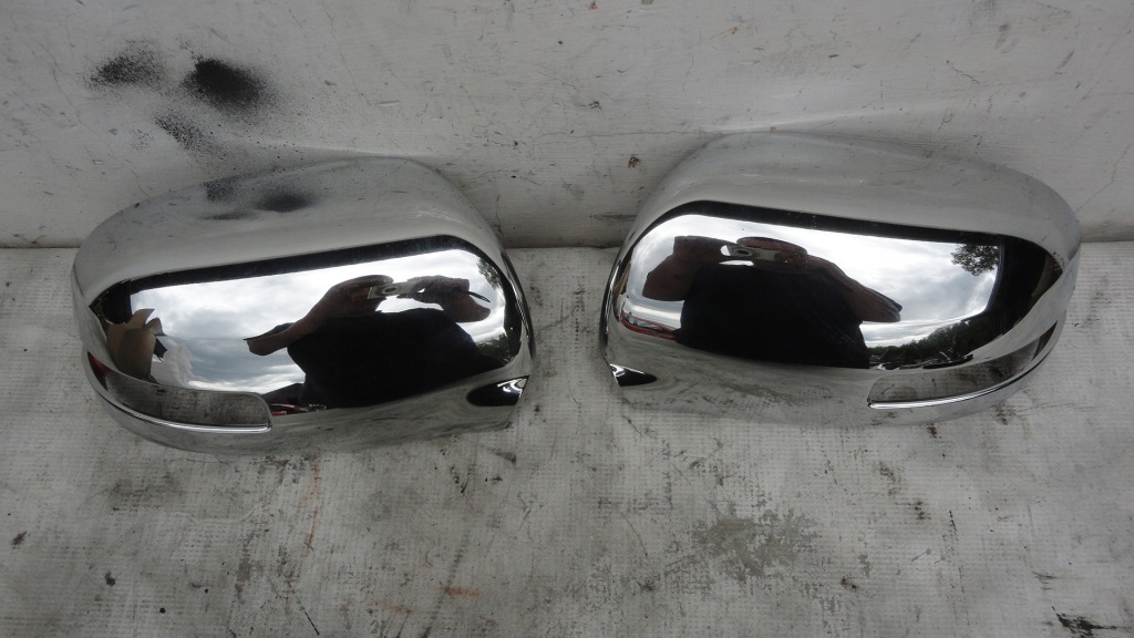 фото №4, Outlander asx хром корпус зеркало правая левая