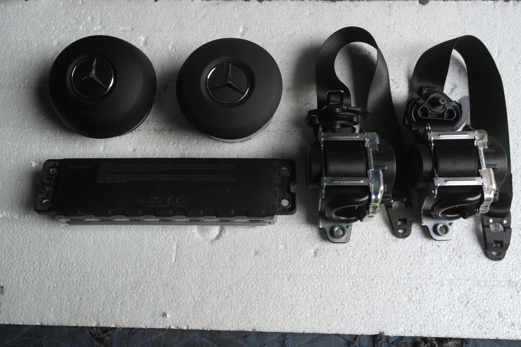 фото №1, Mercedes w205 c подушки безпеки ремені pas подушка безпеки подушка air bag