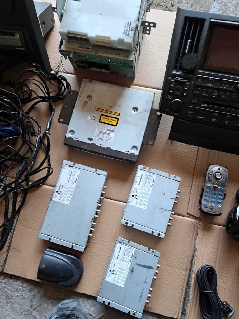 фото №6, Радіо підголівники tv підсилювач навушники pilot alpine tme-m770 infiniti fx35