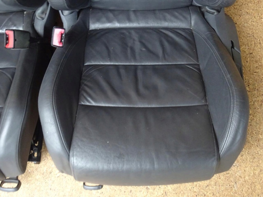 Vw golf v r32 3d оббивка сидіння шкіра підігрів заднє сидіння спинка комплект Оригінал