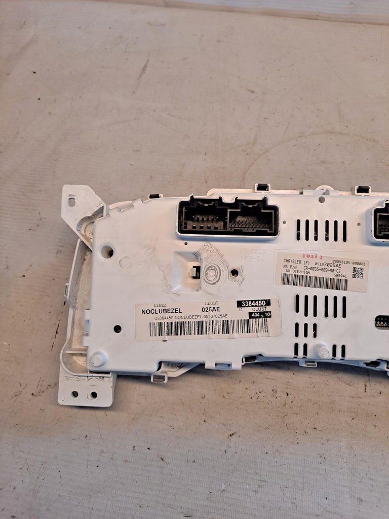 фото №5, Счетчик приборы jeep patriot 2.0d p05107025ae