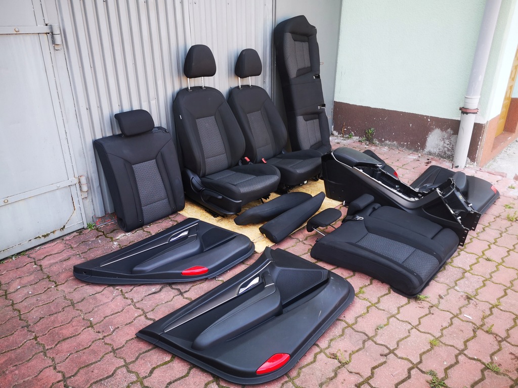 фото №6, Hyundai i40 сидіння заднє сидіння обшивки тунель sedan