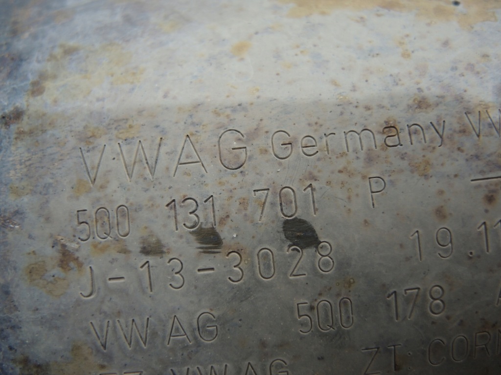 фото №4, Vw golf vii r 2.0 tsi катализатор 5q0131701p