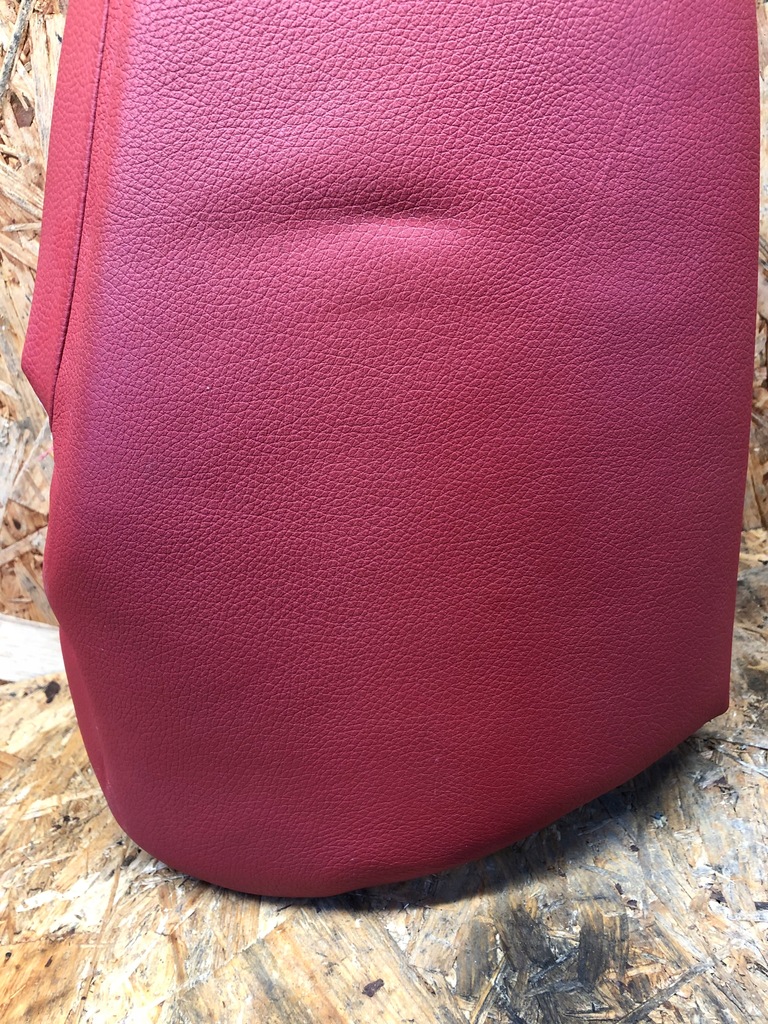 фото №13, Bmw e92 обшивка сиденье задняя спинка korallrot