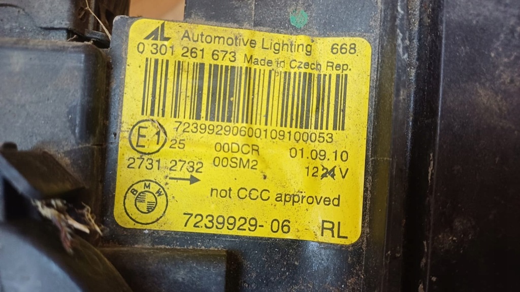 фото №12, Bmw e92 e93 lift лампа ліва перед комплектна ксенон uk 7239929