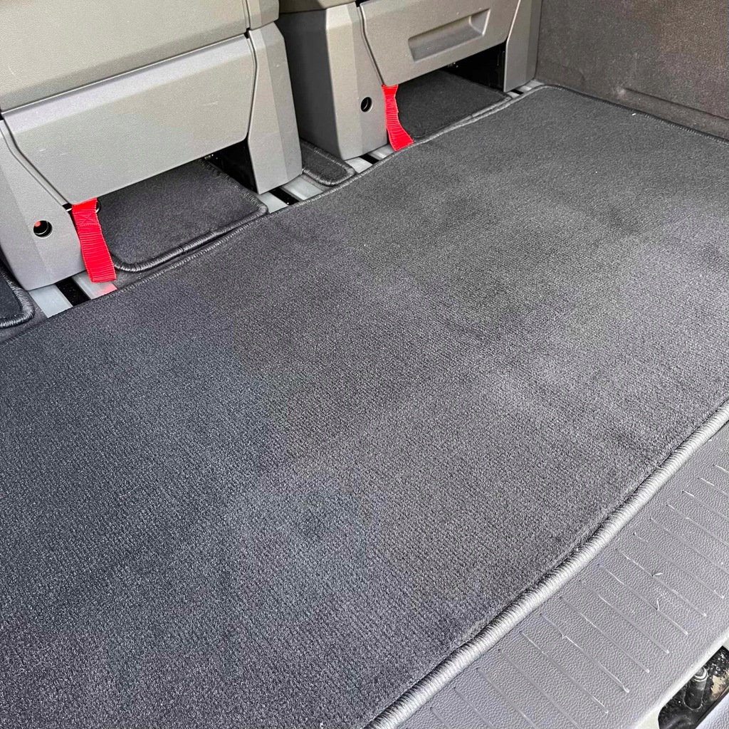 фото №14, Килимки велюрові тканинний гумові od знизу vw новий multivan t7 volkswagen