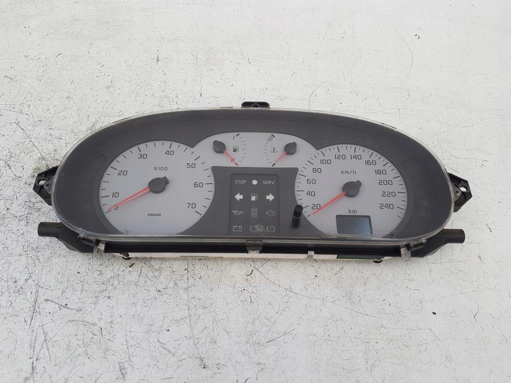 фото №3, Счетчик приборы renault scenic i 1.9 dci rx4