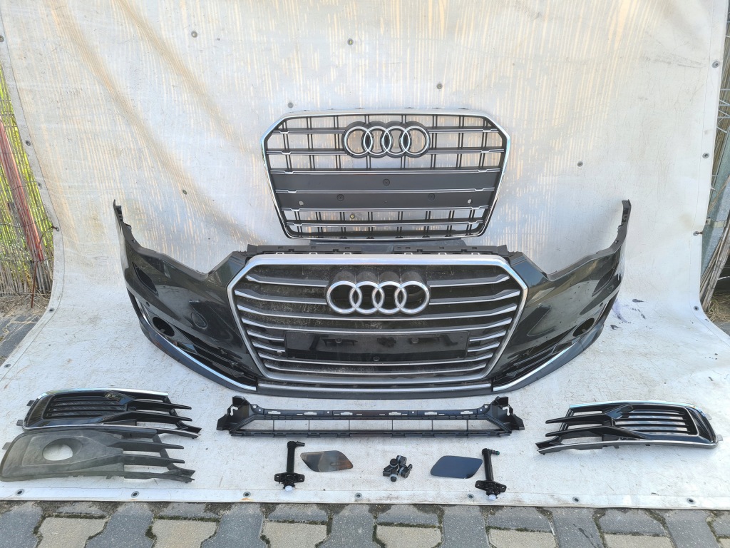 фото №1, Бампер перед kompletny audi a6 c7 lift pdc