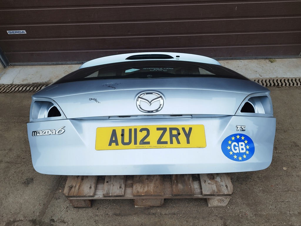 фото №10, Крышка багажника стекло задняя mazda 6 gh lift kombi lata 2010-2012 оригинал