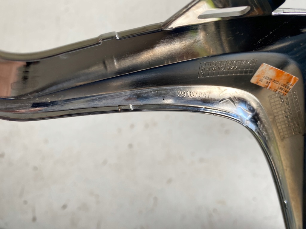 фото №8, Молдинг хром решётка нижний citroen c3 aircross