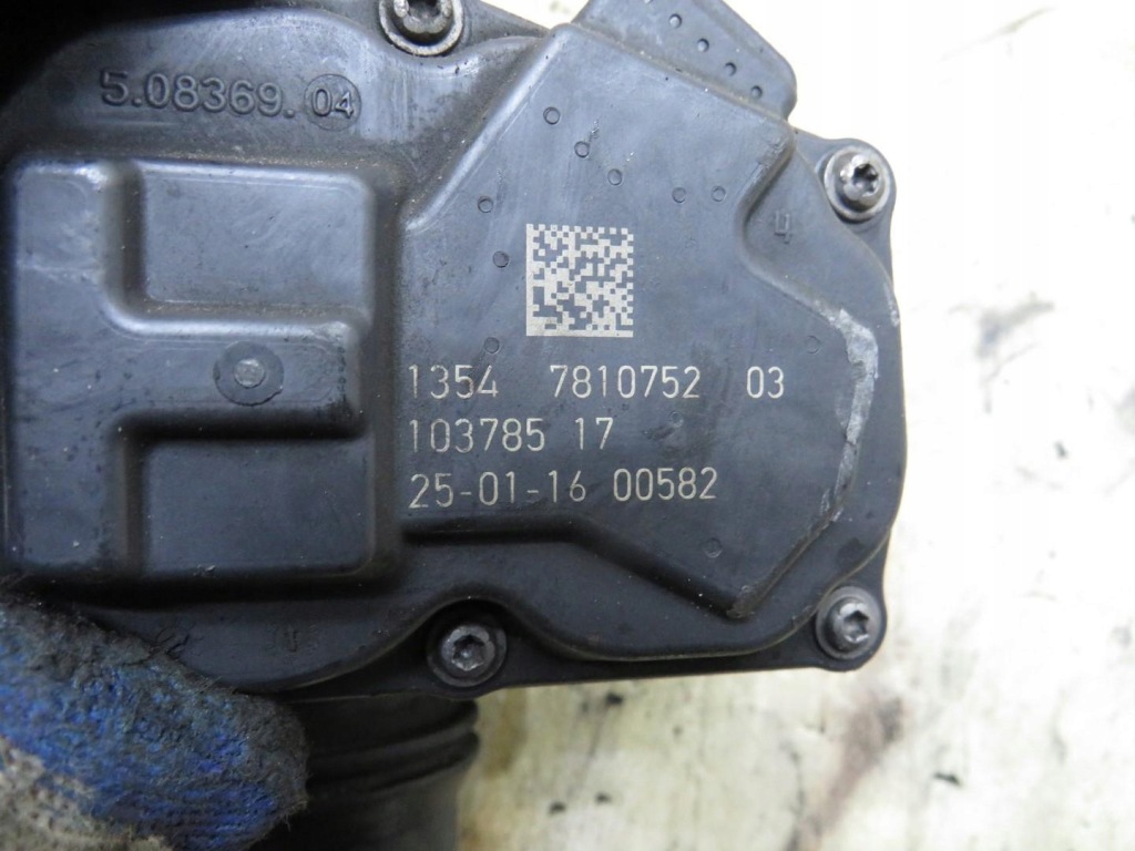 Дросельна заслінка mini countryman r60 рестайлінг  1.6 d 7810752 Зі Шроту