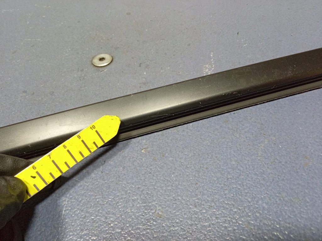 фото №9, Nissan x-trail iv t33 молдинг прокладка стекло дверь левый задняя