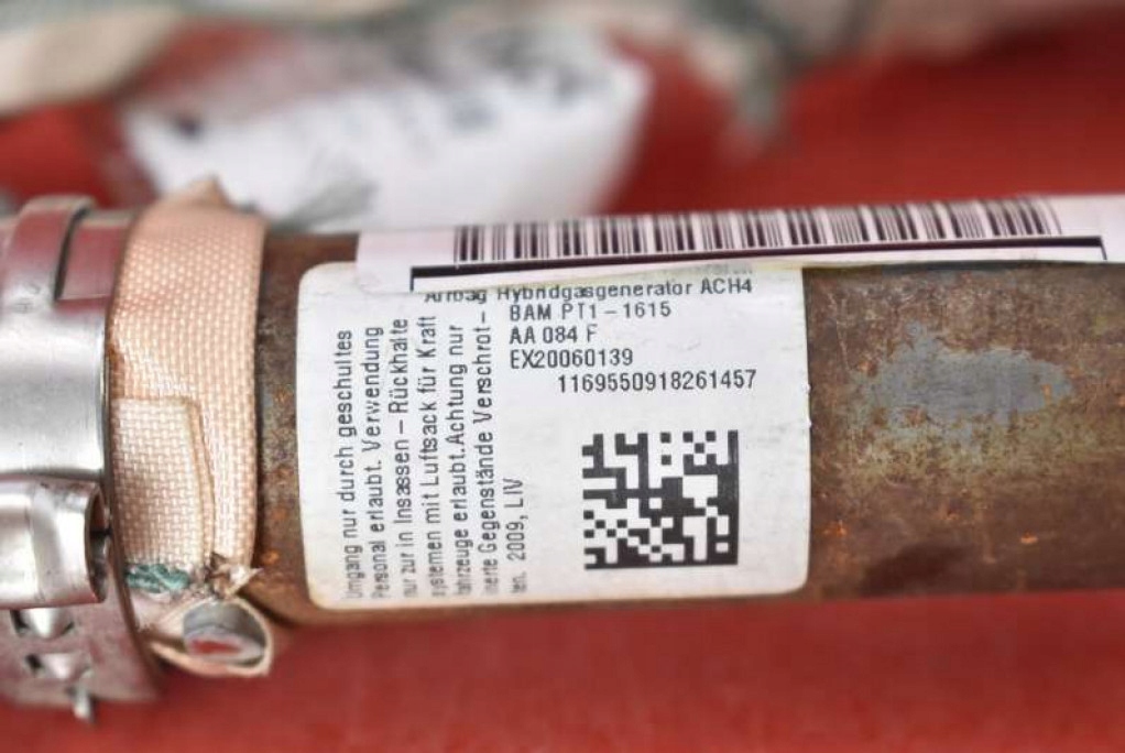 фото №8, Подушка безпеки подушка повітряна шторка безпеки права 610929000 toyota prius 3 iii xw30