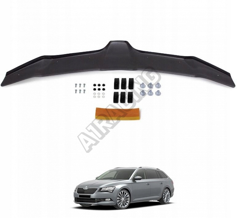 фото №1, Дефлектор капот передньої škoda superb ii 2013-15