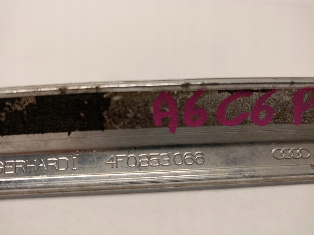 фото №12, Хром перед правий 4f0853066 audi a6 c6