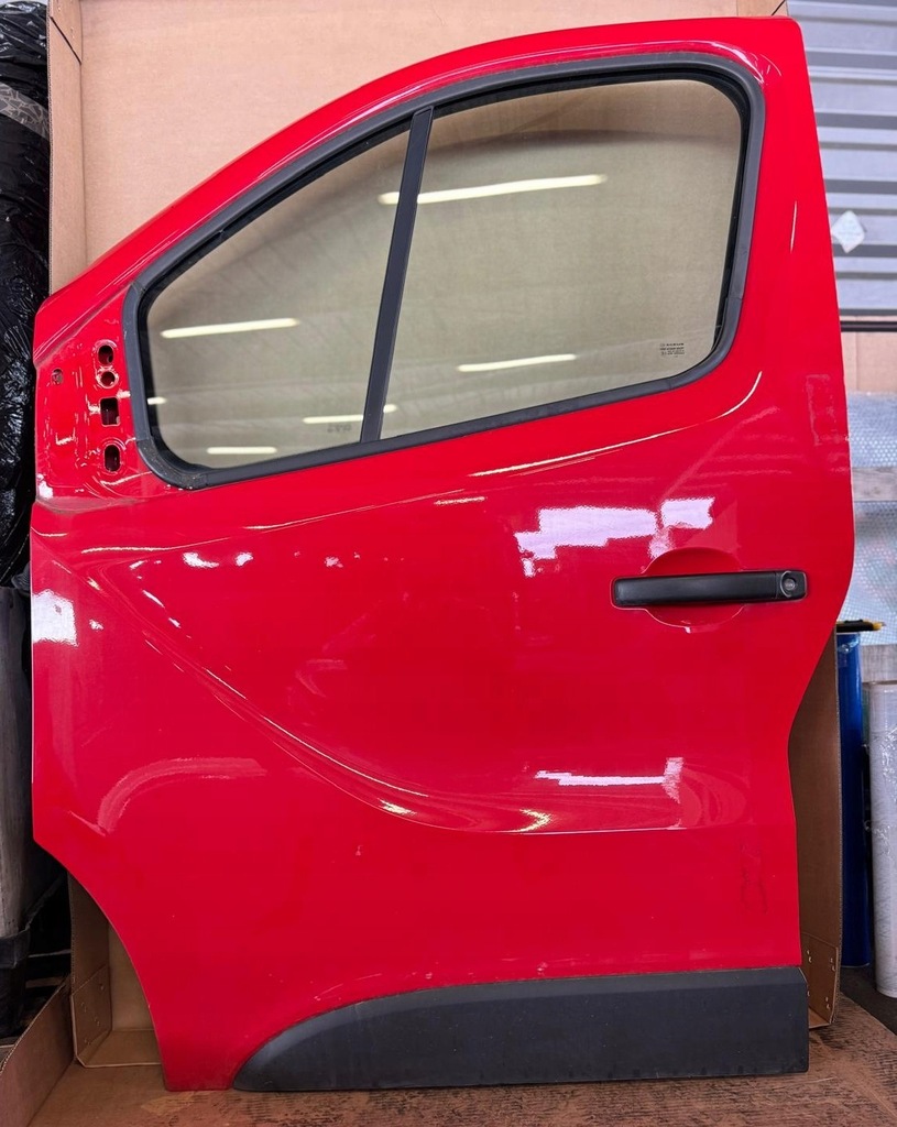 фото №1, Renault trafic iii iv vivaro talento двері перед ліва dvnns скло молдинг