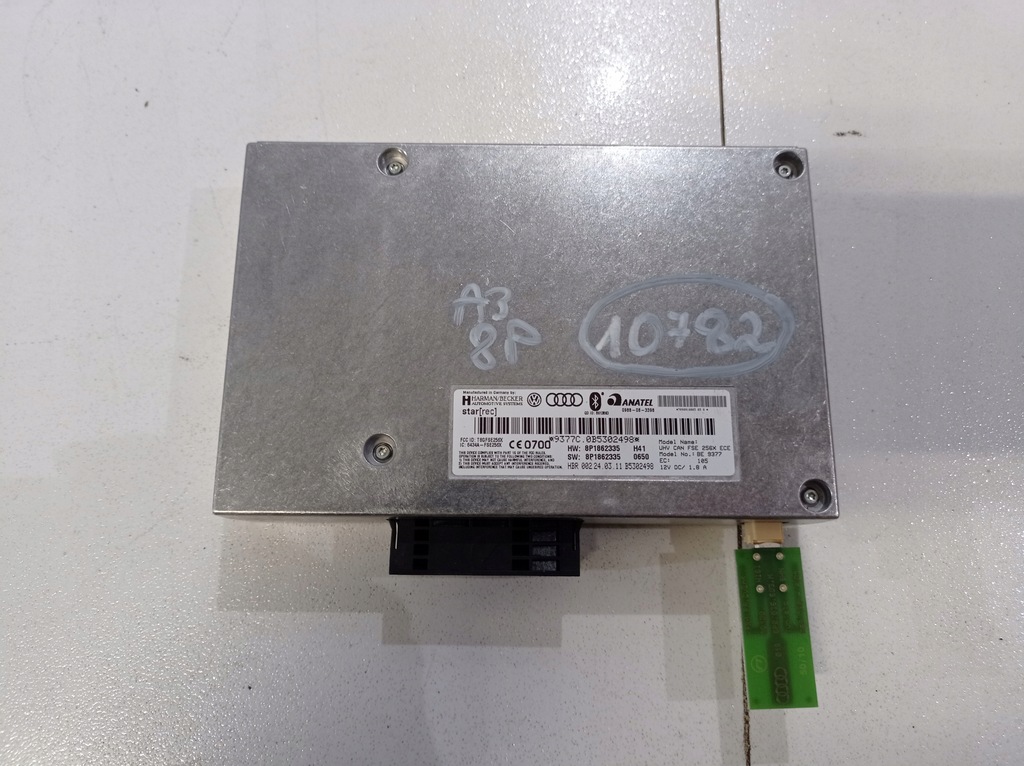 фото №1, Audi a3 8p lift модуль bluetooth 8p1862335