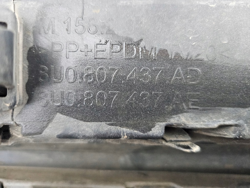 фото №14, Бампер audi q3 8u 8u0 lift 15-18 перед передній звичайний