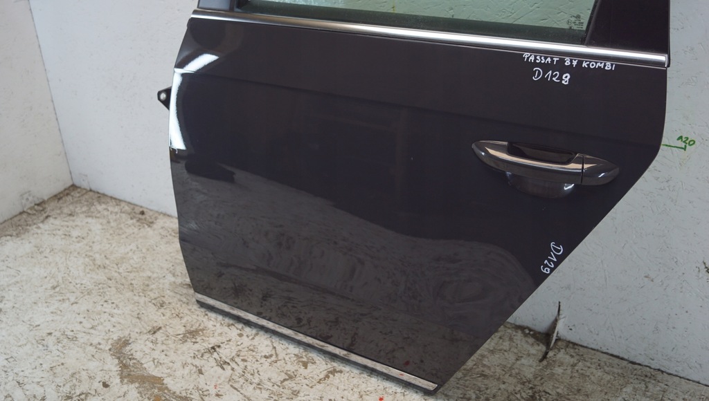 фото №11, Двері лівий задня vw passat b7 kombi li7f
