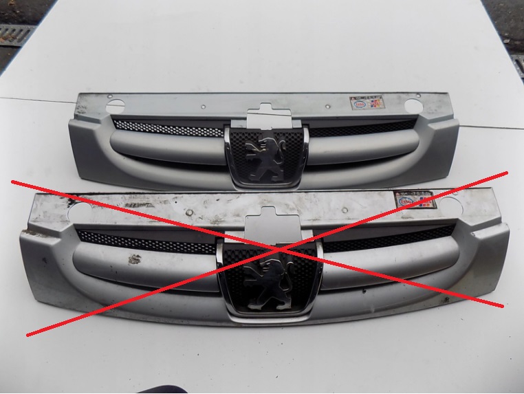 фото №1, Peugeot partner i lift решётка радиатора решётка радиатора перед 02-10