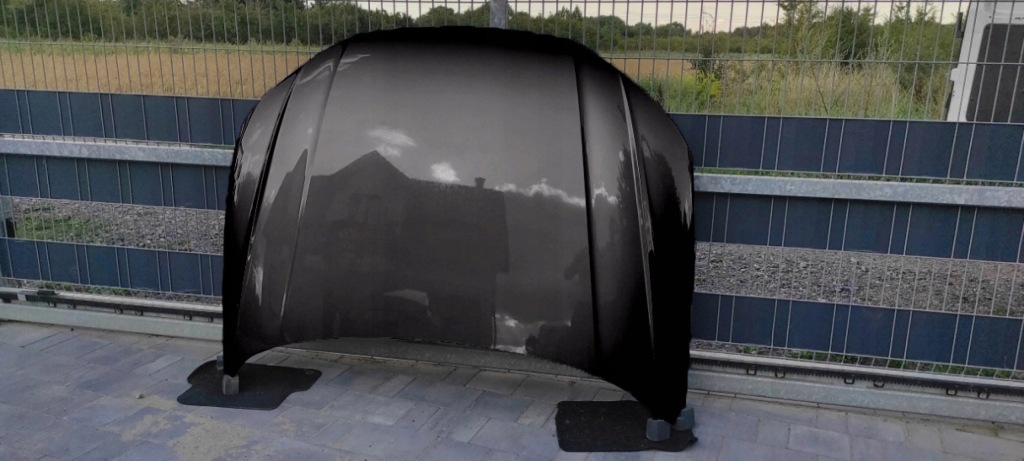 фото №1, Капот крышка двигателя audi q5 2 ii fy od 09.2016r стальной lz9y