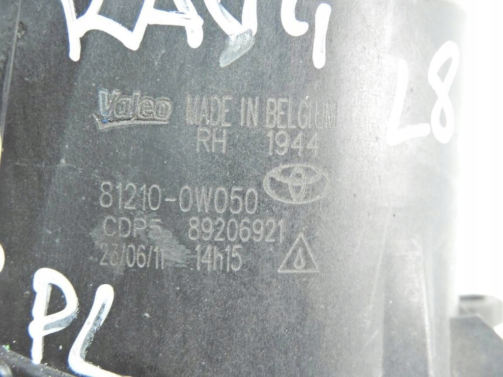 фото №8, Toyota rav4 iii lift протитуманна фара лівий 81210-0w050