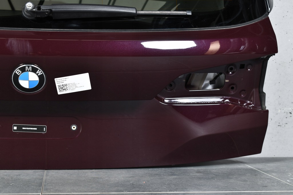 фото №7, Bmw x5 g05 x5m f95 кришка багажника багажника задня скло оригінальний лак колір x1b