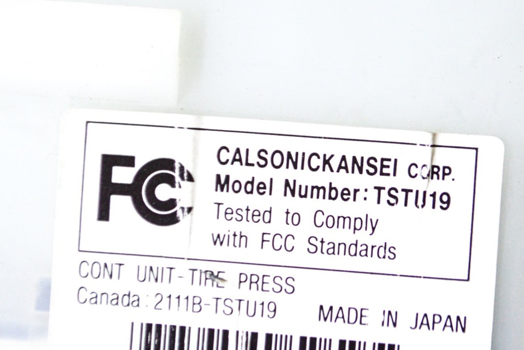 фото №7, Infiniti fx 35 s50 модуль управление давлением w шинах 2111b-tstu19 3.5 p