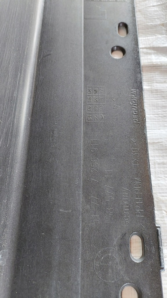 фото №12, Bmw 3 f30 f31 накладка молдинг порог левая